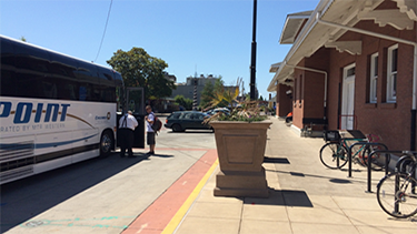 Train station in Eugene